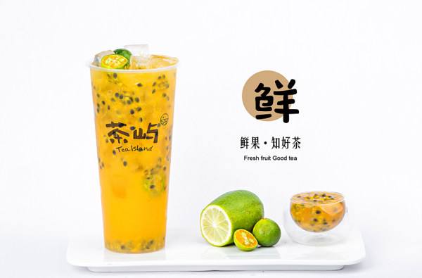 嶼藍灣鮮果茶舍得用好料，當然出好茶