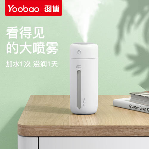 羽博迷你加濕器 顏值高，加濕效果好